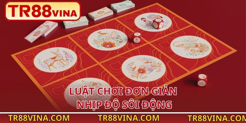 Bầu Cua – Tinh Hoa Dân Gian Việt Trên Nền Tảng TR88 4 Luật chơi đơn giản, nhịp độ sôi động